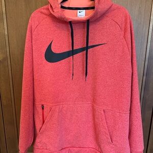 Nike Men's Bold Red Pullover Hoodie